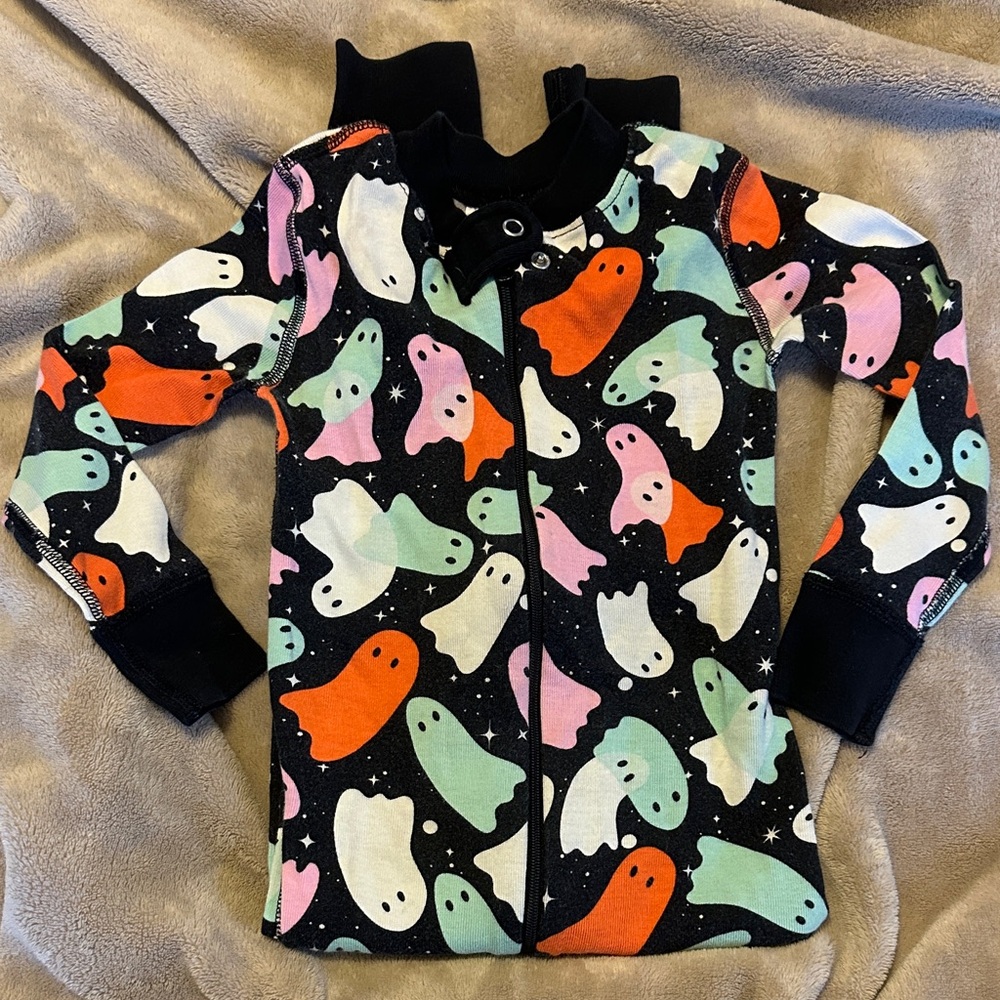 Hanna Andersson Organic Cotton zip up Jammie Hanajams!